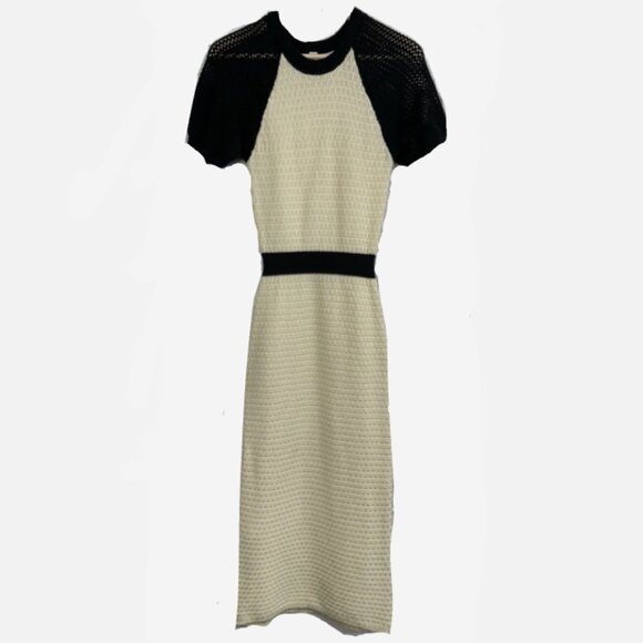 Brand New Daily Practice by Anthropologie Smocked Sweater Midi Dress - Picture 7 of 7